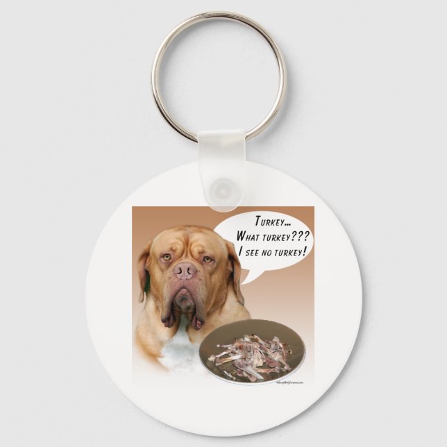 Dogue de Bordeaux Türkei Schlüsselanhänger (Vorderseite)