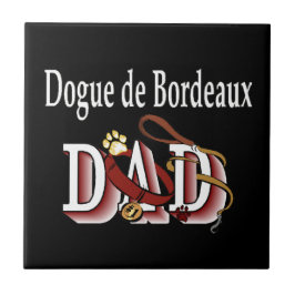 Dogue de Bordeaux Vater Fliese