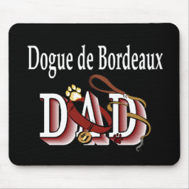 Dogue de Bordeaux Vater Geschenke Mousepad