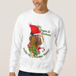 Dogue de Bordeaux Weihnachtsgeschenke Sweatshirt