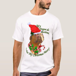 Dogue de Bordeaux Weihnachtsgeschenke T-Shirt