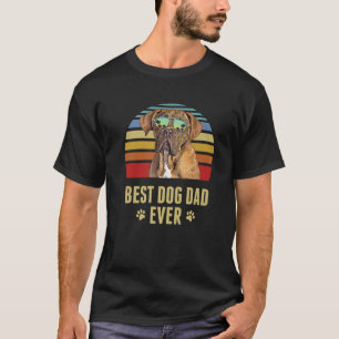 Dogues De Bordeaux Bester Hundepapa Aller Zeiten R T-Shirt