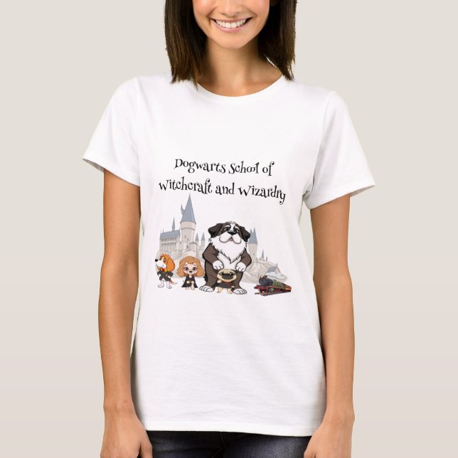 Dogwarts School of Witchcraft and Wizardry T-Shirt (Vorderseite)