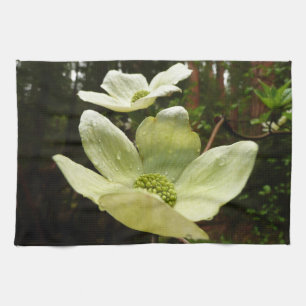 Dogwood and Redwoods in Yosemite National Park Küchentuch