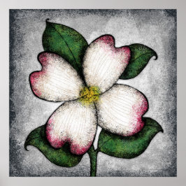 Dogwood Blossom Poster Mauer