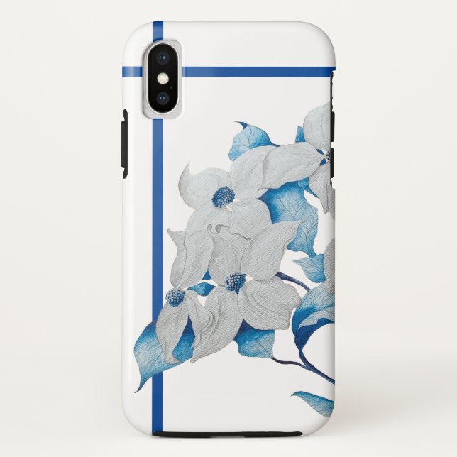 Dogwood-Blume auf einem iPhone-Fall Case-Mate iPhone Hülle (Rückseite)