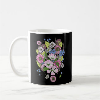 Dogwood Blume Botanical Stems Bouquet Kaffeetasse