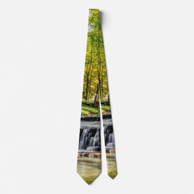 Dogwood Creek Autumn Neck Tie Krawatte (Vorderseite)