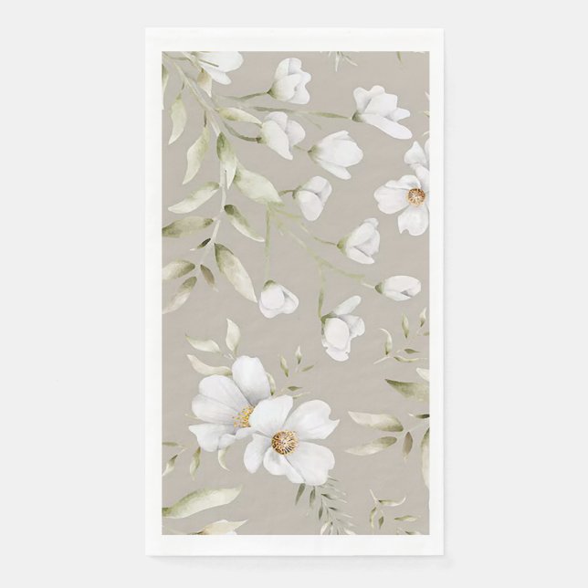 Dogwood Delight Guest Paper Handtuch Serviette (Vorderseite)