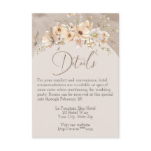 Dogwood Dreams Wedding Card