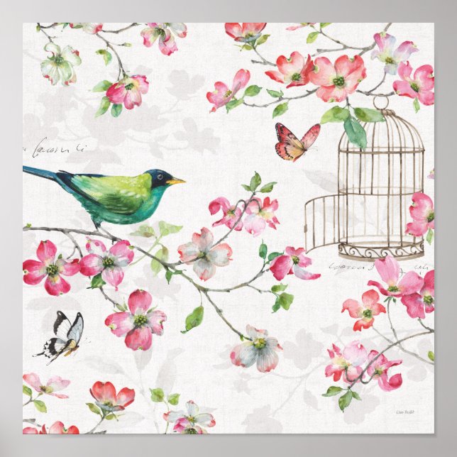 Dogwood Garden Poster (Vorne)