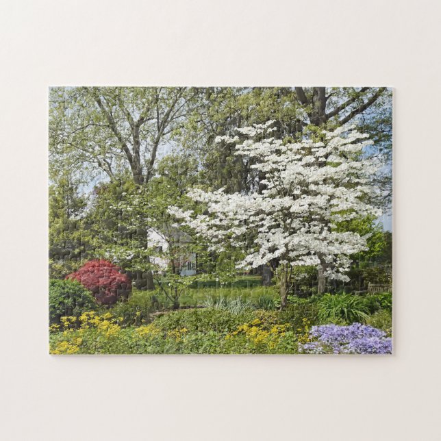 Dogwood in Bloom Puzzle (Horizontal)