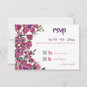 Dogwood RSVP-Karte Einladung