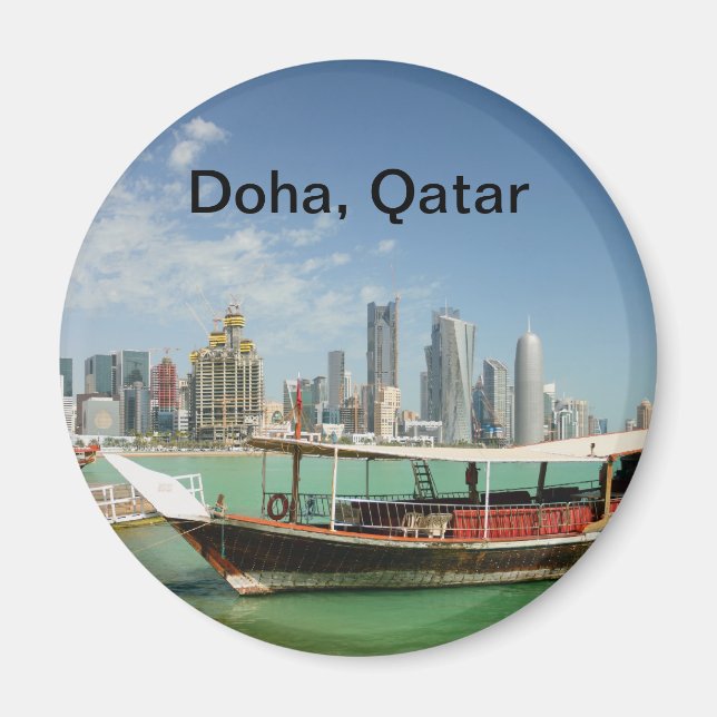 Doha 2011 - Wie und Skyline Magnet (Vorne)