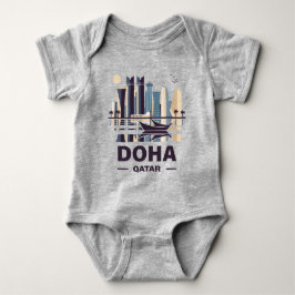 Doha-Halbinsel Katar Baby Strampler