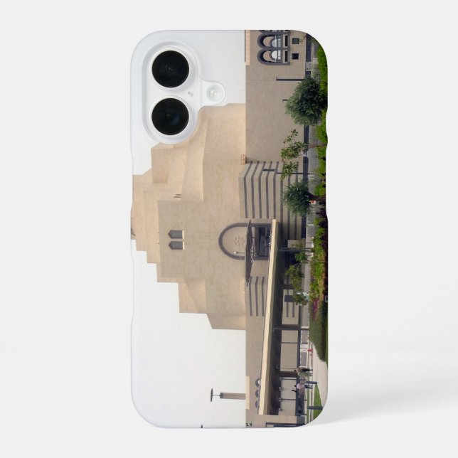 Doha Islamisches Museum iPhone 16 Hülle (Rückseite)