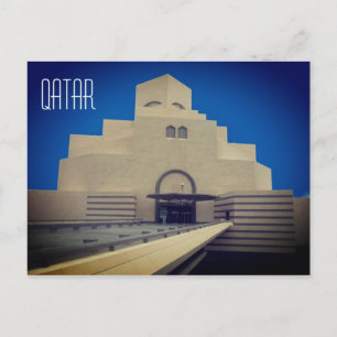 Doha Museum qatar Postkarte