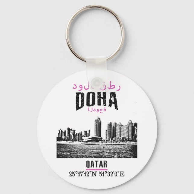 Doha Schlüsselanhänger (Vorderseite)