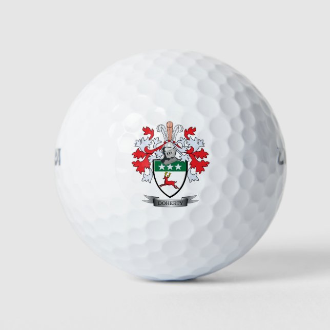 Doherty Coat of Arms Golfball (Vorderseite)