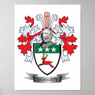 Doherty Coat of Arms Poster