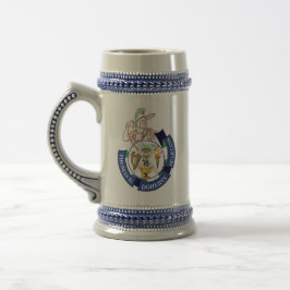 Doherty spartanisches Bier Stein Bierglas