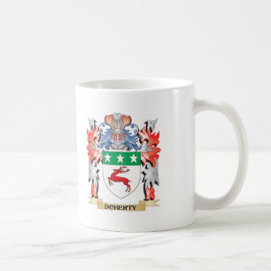 Doherty Wappen - Familienwappen Kaffeetasse