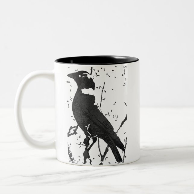 Dohlen-Tasse Zweifarbige Tasse (Links)