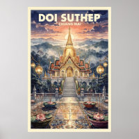 Doi Suthep Chiang Mai Vintage Reise