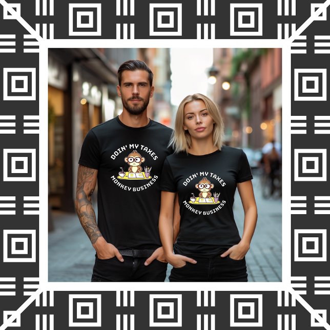 Doiin' Meine Steuern - Affe T-Shirt (Von Creator hochgeladen)