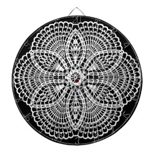 Doily Art Dartscheibe
