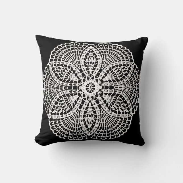 Doily Art Kissen (Vorderseite)