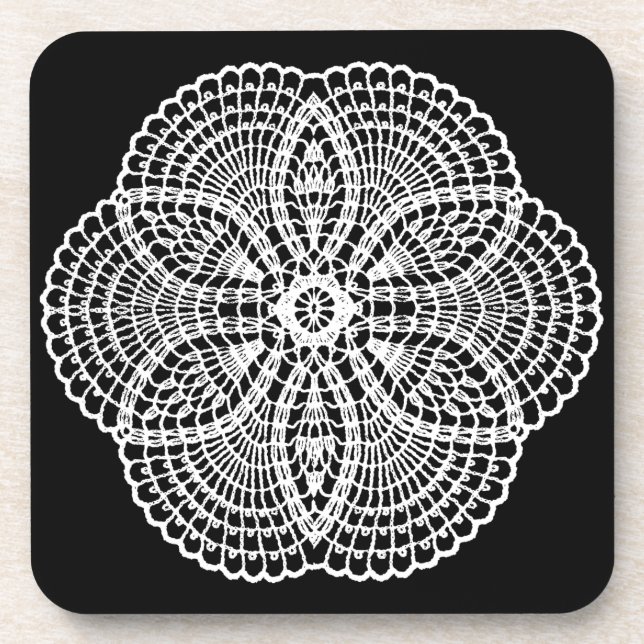Doily Art Untersetzer (Vorderseite)