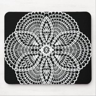 Doily-Kunst Mousepad