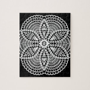 Doily-Kunst Puzzle