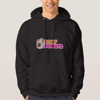 Doin' Donuts - Funny Racing & Drift Car Enthusiast Hoodie