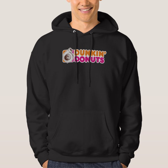Doin' Donuts - Lustiger Renn- und Drift-Auto-Enthu Hoodie (Vorderseite)