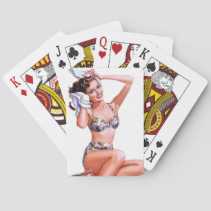 Doing the Do Pin Up Spielkarten