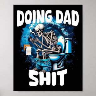 Doing Vater Sarcastic Vater Großvater Funny Vather Poster