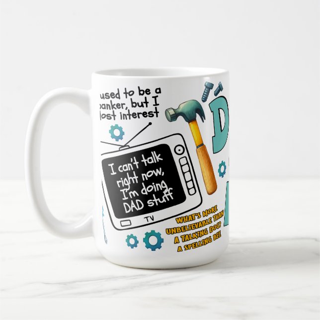 Doing Vater Stuff Kaffeetasse (Links)