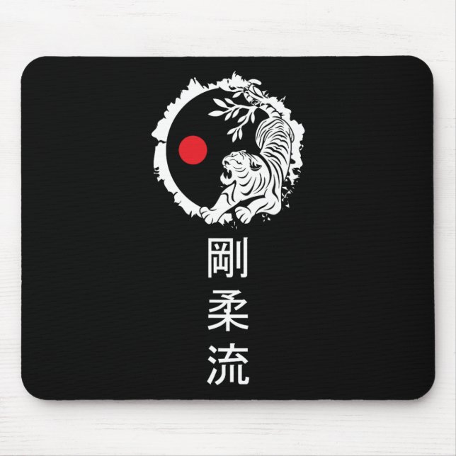 Dojo Training Karate Bestes Erbe des traditionelle Mousepad (Vorne)