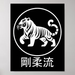 Dojo Training Karate Bestes Erbe des traditionelle Poster