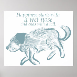 Dokaturie Kunstdrucken, Kunsthandwerk drucken, Pup Poster
