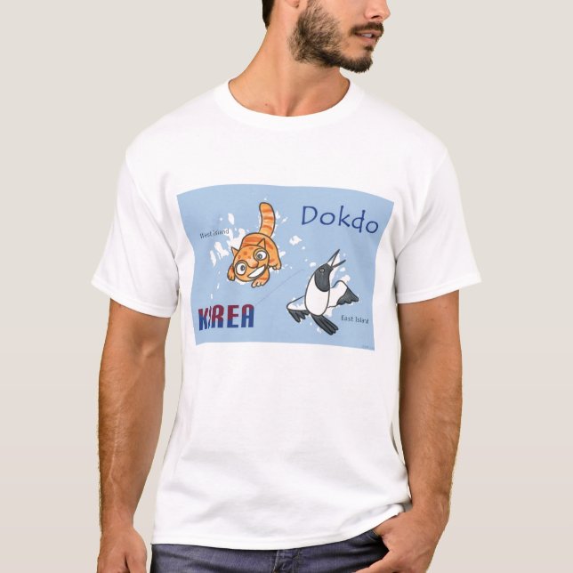 Dokdo, Korea T-Shirt (Vorderseite)