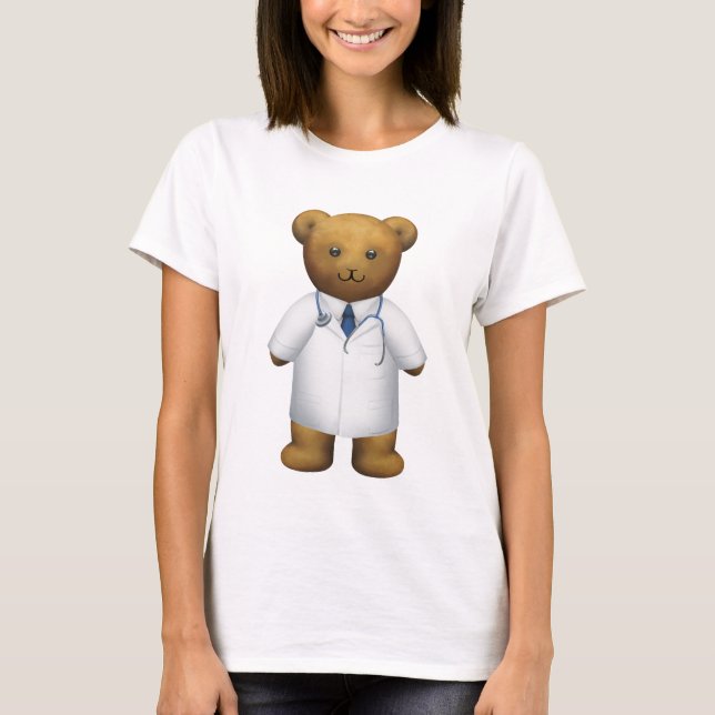 Doktor Bear - Teddybär T-Shirt (Vorderseite)