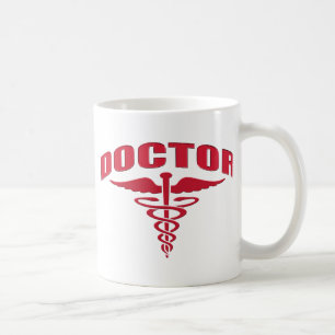 Doktor Caduceus Red Kaffeetasse