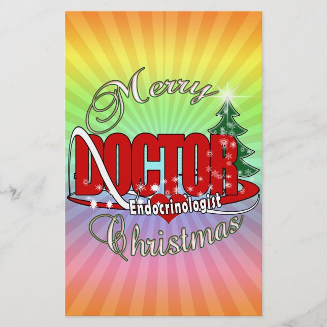 DOKTOR CHRISTMAS Endokrinologe (Vorderseite)