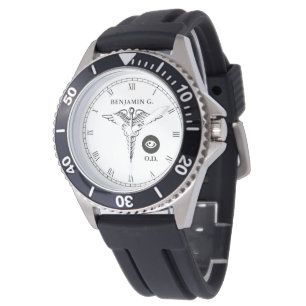 Doktor der Augenheilkunde personalisierte Armbanduhr