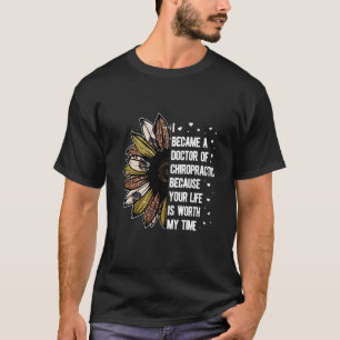Doktor der Chiropraktischen Medizinstudenten Doc. T-Shirt