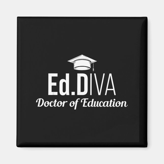 Doktor der Erziehungswissenschaft EdD Diva Doktort Magnet (Vorne)