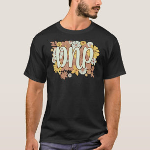 Doktor der Krankenpflege Abschluss Blume T-Shirt